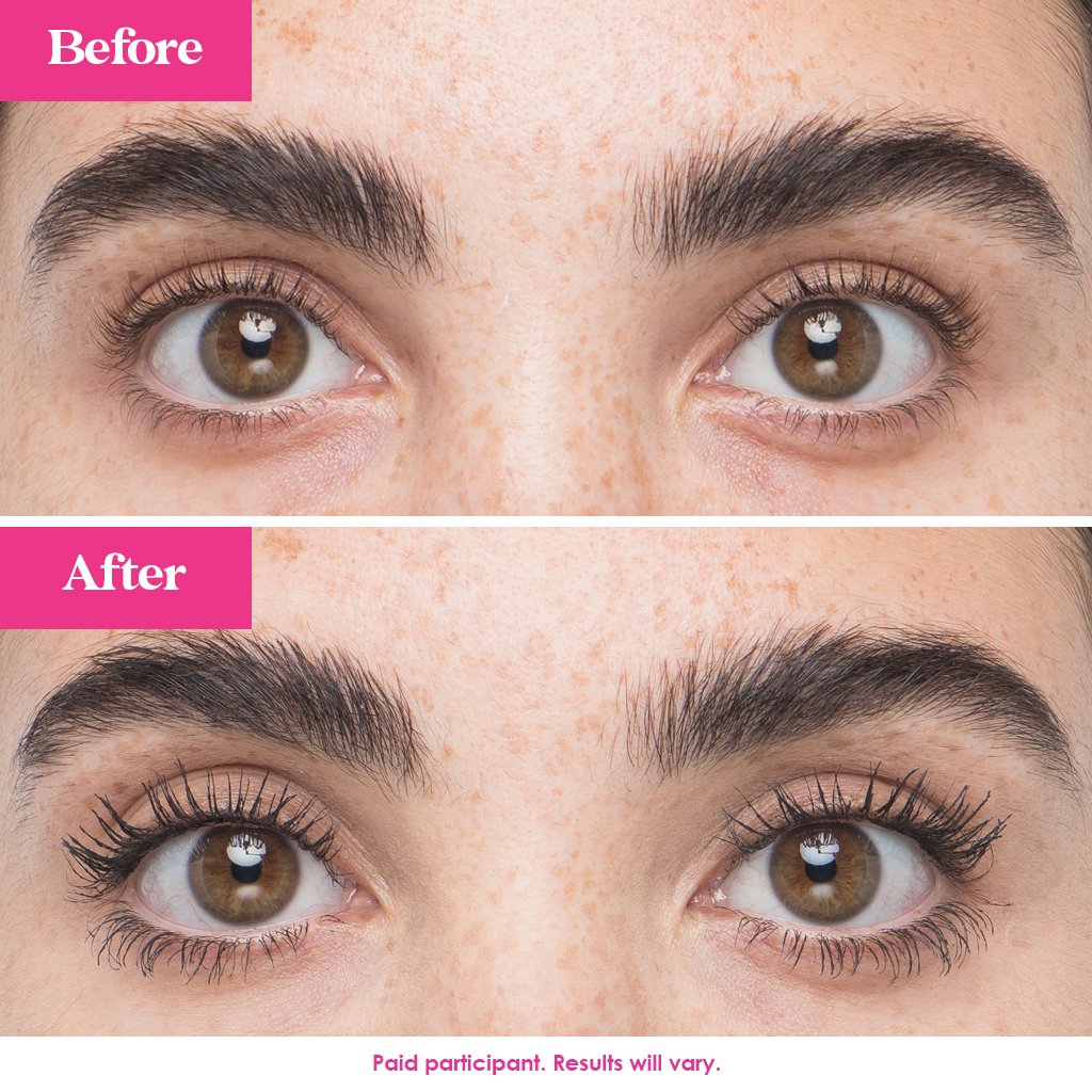 GrandeMASCARA Waterproof before and after
